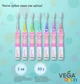 Ультразвуковая зубная щетка Vega VK-400 Blue для детей - изображение 4