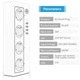 Розумний мережевий фільтр Tuya Wi-fi PowerStrip 220В 16А на 4 канали, USB портами, з дистанційним керуванням - зображення 7
