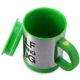Кружка мешалка Self Stirring Mug автоматическая Зеленая - изображение 2