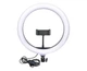 Кольцевая LED лампа с держателем для телефона 12" 30 см Черный USB (30CMKLCVLMP) CLS55 - изображение 1