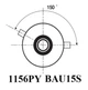 Светодиодная лампа с цоколем 1156 BA15s P21W 50 SMD 3020 12V со смещённым контактом Белая Autoexpect (11495) - изображение 5