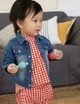 Блузка хлопковая для девочки Kiabi VX809 074-80 см (6-12 months) Красный - изображение 4