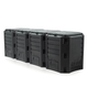 Компостер садовый для дачи и загородного дома Prosperplast Compogreen IKSM1600C-S411 пластиковый на 1600 л с крышкой для компостирования биологических отходов - изображение 1