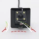 Штатная камера заднего вида Toyota Prado 150 2010-2013 (КЗШ-0514-1) CVBS turning lines - изображение 1