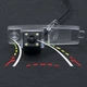 Штатная камера заднего вида Toyota Highlander 2001-2012 (КЗШ-0505-1) CVBS turning lines - изображение 1