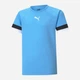Дитяча футболка Puma teamRISE Jersey Jr 70493818 116 см Team Light Blue-Black-White (4063699210736) - зображення 1