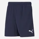 Дитячі шорти Puma Teamrise Short Jr 70494306 116 см Peacoat-White (4063699208399) - зображення 1