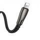Кабель Hoco U58 for Lightning 1.2м Black - зображення 2