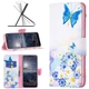 Чохол-книжка Deexe Color Wallet для Nokia G21 / G11 - Butterfly and Flowers - зображення 1