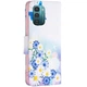Чохол-книжка Deexe Color Wallet для Nokia G21 / G11 - Butterfly and Flowers - зображення 4
