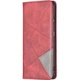 Чохол-книжка з кишеньками UniCase Geometric Pattern для Nokia G21 / G11 - Red - зображення 2
