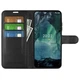 Классический чехол-книжка Deexe Book Type для Nokia G21 / G11 - Black - изображение 4