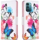 Чохол-книжка Deexe Color Wallet для Nokia G21 / G11 - Two Butterflies - зображення 2