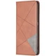 Чохол UniCase Geometric Pattern для Realme 9i / Oppo A76 / Oppo A96 - Coffee - зображення 2