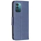 Чехол-книжка с рисунком UniCase Butterfly Pattern для Nokia G21 / G11 - Dark Blue - изображение 3