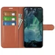 Чохол-книжка Deexe Book Type для Nokia G21 / G11 - Brown - зображення 4