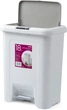 Відро для сміття MVM з кришкою і педаллю BIN-03 18 л Сіре (BIN-03 18L GRAY) - изображение 2