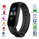 Часы смарт Smart Band M5 Band Smart Watch шагомер, фитнес браслет, черные, контроль сна, (M5) стильный аксессуар, поможет отслеживать вашу активность - изображение 1