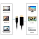 Кабель USB Type-C HDMI 4K U&P для MacBook iPad телефона монитора телевизора ноутбука Thunderbolt 1.8 м - изображение 5