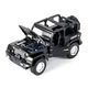 Машинка джип Jeep Wrangler Rubicon моделька коллекционная металлическая игрушечная детская 1:32 Черный (7271915) - зображення 2