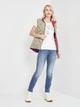 Футболка женская Sol's Pioneer Women Cotton Flowers 03579102/115 102 L Белая (3609374910174) - изображение 3