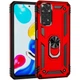 Чехол Shield для Xiaomi Redmi Note 11 / Note 11S Бампер противоударный Red - изображение 2