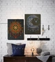 Набір для вишивання бісером на натуральному художньому холсті "Сонячний візерунок" Абрис Арт AB-770 - зображення 8