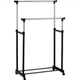 Телескопическая двойная стойка-вешалка для одежды Double-Pole Clother Horse BIG WJF-001 1600 х 800 х 370 мм - изображение 1