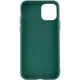 Силиконовый чехол Epik Candy для Apple iPhone 12 Pro Max (6.7") Зеленый / Forest green - изображение 2