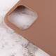 Силиконовый чехол Epik Candy для Apple iPhone 14 Plus (6.7") Коричневый - изображение 3