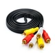 Кабель 3RCA-3RCA 1.5м - зображення 2