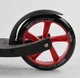 Самокат двухколесный Best Scooter от 6 лет с амортизацией черный с оранжевым 61711 - изображение 4