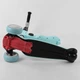 Детский трехколесный самокат-беговел Best Scooter ST-17905 MAXI с сиденьем, складным рулем и светящимися колесами, Голубой - изображение 7