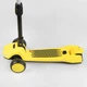 Детский трехколесный самокат Best Scooter LT-13968 с эффектом дыма из турбин, музыкой и подсветкой, Желтый - изображение 4