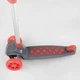 Детский трехколесный самокат Best Scooter LK-52003 со съемным рулем и светящимися декой и колесами, Красный - изображение 4