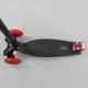Детский трехколесный самокат Best Scooter A 25772 /779-1524 MAXI со светящимися колесами и съемным рулем, Черно-красный - изображение 5