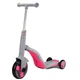 Самокат трехколесный 3 в 1 (самокат-беговел-велосипед) Best Scooter JT 90601 Розовый - изображение 4