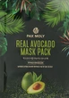 Pax Moly Real Avocado Mask Pack Тканинна маска з авокадо 25ml (967125-54246) - зображення 1