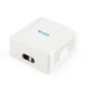 Компьютерная розетка Cablexpert RJ45x2 FTP, cat.5e (NCAC-2F5E-01) - изображение 1