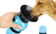Поїлки для тварин Pet Bottle переносна поїлка для собаки прогулянкова пляшка блакитна - изображение 2