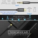 Кабель перехідник Type-C на Mini-Jack 3.5 (AUX) Baseus (1,2 м). Black - зображення 7