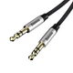 Аудио кабель 3.5 на 3.5 Mini Jack BASEUS AUX Yiven M30 (1,5 метра). Black - изображение 9