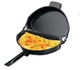 Подвійна сковорідка для омлету Bradshaw Folding Omelette Pan Original сковорода омлетниця антипригарна 21х12 см - зображення 1