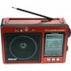 Радиоприемник аккумуляторный MP3 Golon RXUAR 9966 USB С медиаплеером MP3 Red (M45769I) - изображение 1