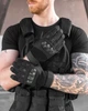 Тактические полнопалые перчатки (велоперчатки, мотоперчатки) Eagle Tactical ET-12 Black Размер L - изображение 10