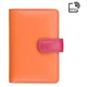 Кожаный кошелёк Visconti RB51 Fiji с RFID (Orange Multi) - изображение 6