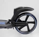 Самокат двухколесный Best Scooter с фарой и амортизацией от 6 лет черный с синим L-50267 - изображение 6