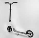 Самокат детский двухколесный Best Scooter широкий руль черный с белым 52753 - изображение 3