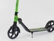 Самокат детский двухколесный Best Scooter подножка черный с салатовым 48664 - изображение 4