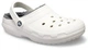 Женские сабо с мехом CROCS Classic Lined Clog 39 белый/серый 203591 - изображение 10